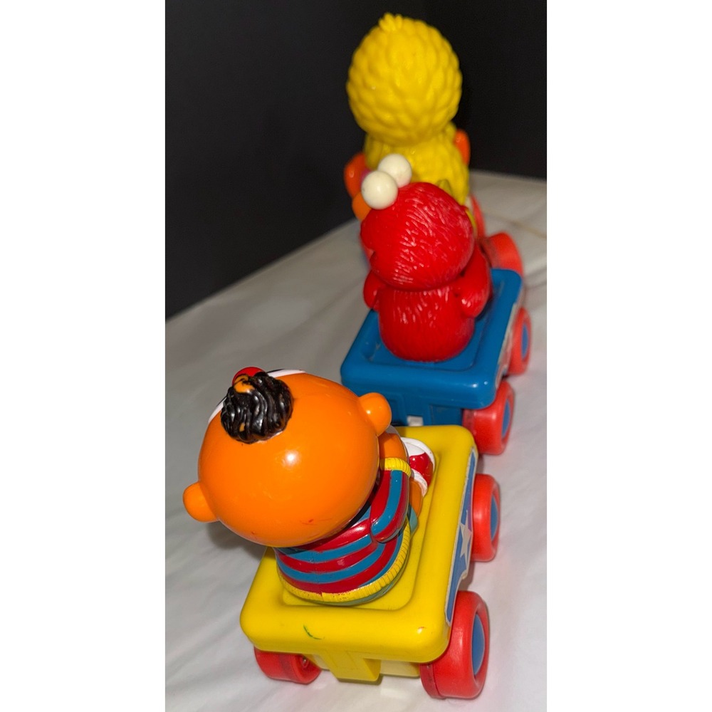 Sesame Street Tyco Musical Pull Toy Train Kids Unisex OS Multicolor Vintage 1992 - Picture 8 of 9